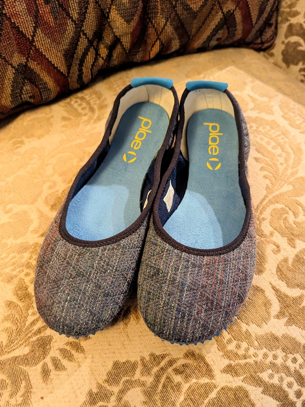 plae Crosby Ballet Flats Black Opal      (sz 7.5)